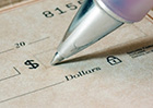 pen writing check