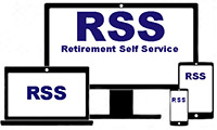 RSS text in computer monitor