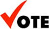 Vote check mark