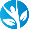 Wellness graphic-- human form as tree